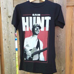 SAM HUNT Black Locked Up 2024 Tour Tee Woman's Size Small